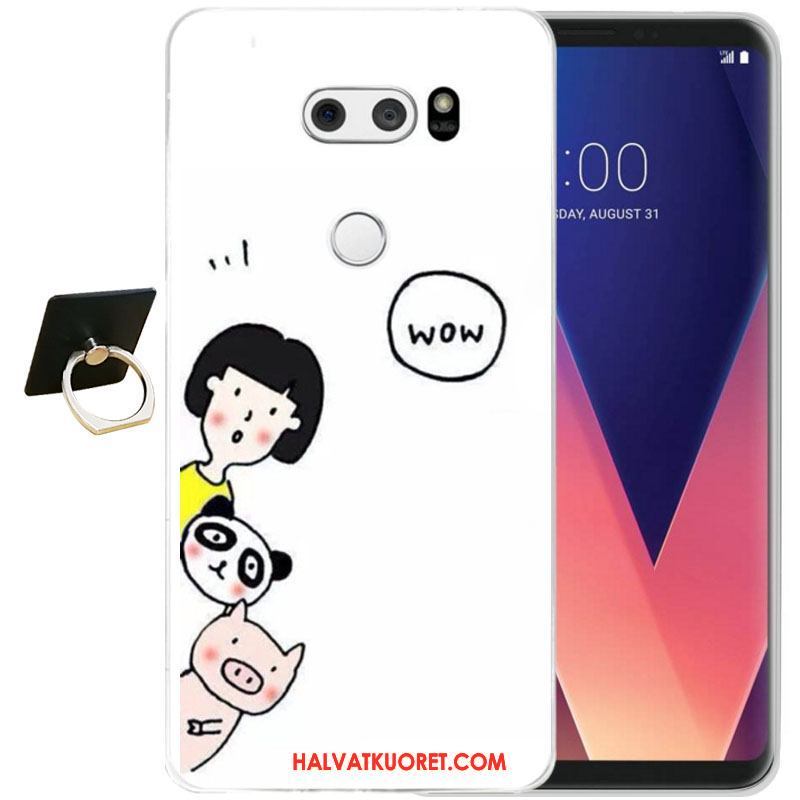 Lg V30 Kuoret Pehmeä Neste Kohokuviointi, Lg V30 Kuori Sarjakuva Suojaus