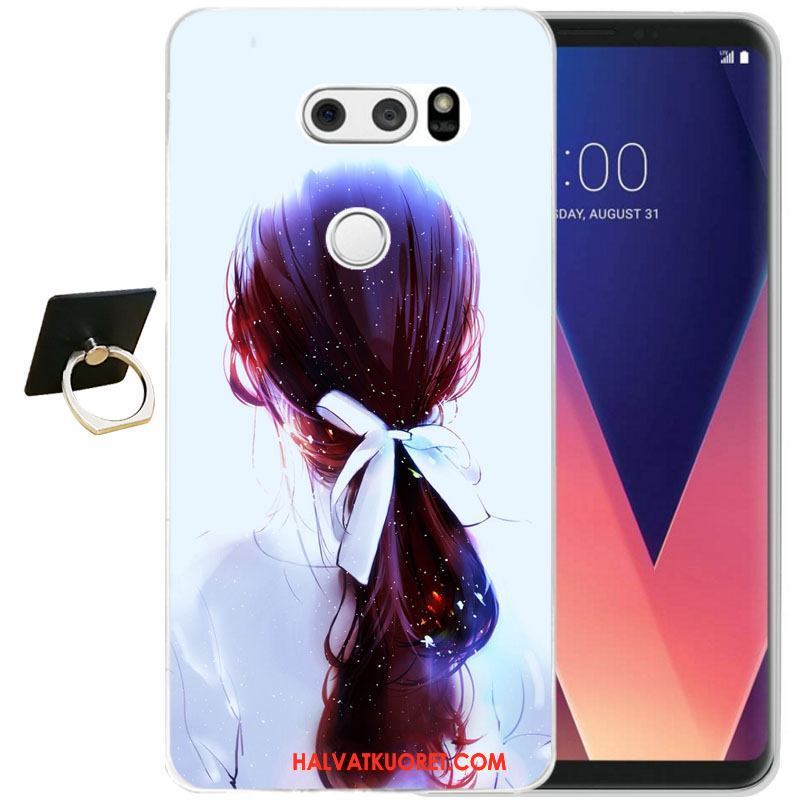 Lg V30 Kuoret Pehmeä Neste Kohokuviointi, Lg V30 Kuori Sarjakuva Suojaus