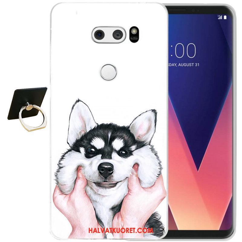 Lg V30 Kuoret Pehmeä Neste Kohokuviointi, Lg V30 Kuori Sarjakuva Suojaus