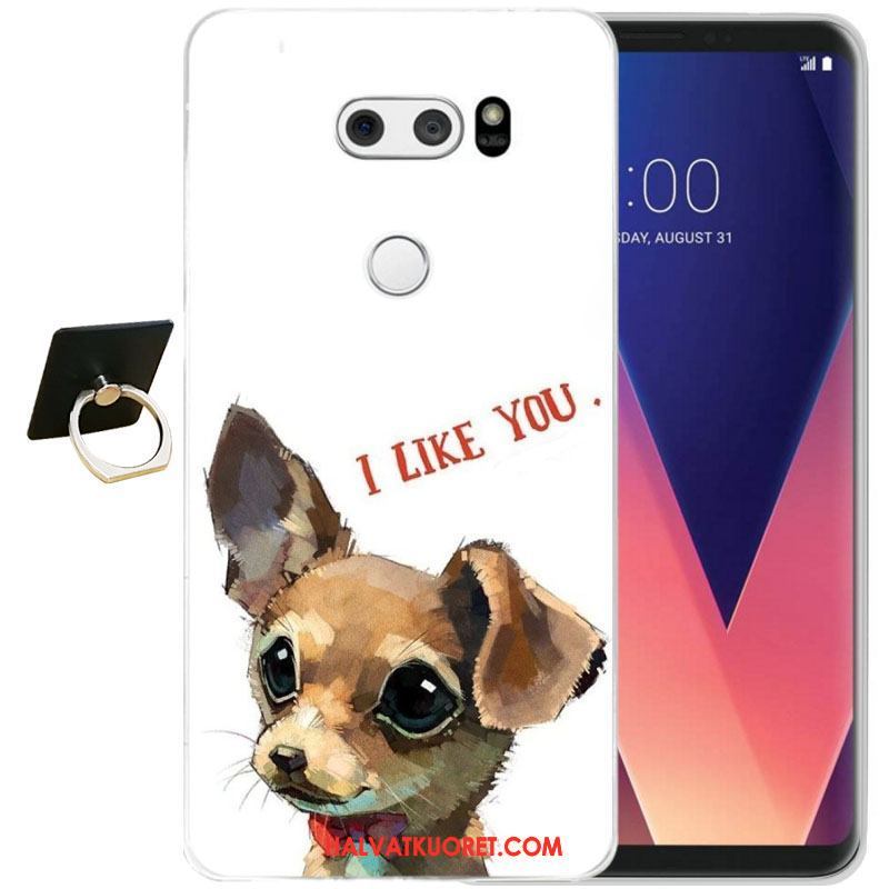 Lg V30 Kuoret Pehmeä Neste Kohokuviointi, Lg V30 Kuori Sarjakuva Suojaus