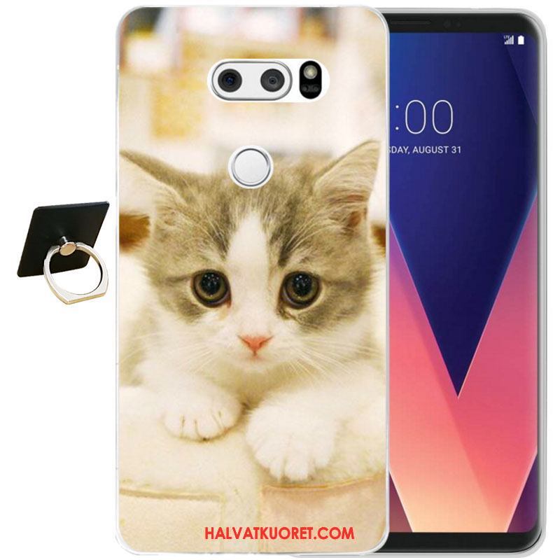 Lg V30 Kuoret Pehmeä Neste Kohokuviointi, Lg V30 Kuori Sarjakuva Suojaus