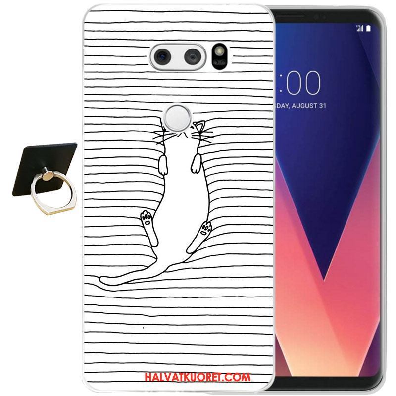 Lg V30 Kuoret Pehmeä Neste Kohokuviointi, Lg V30 Kuori Sarjakuva Suojaus