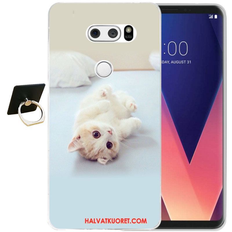 Lg V30 Kuoret Pehmeä Neste Kohokuviointi, Lg V30 Kuori Sarjakuva Suojaus