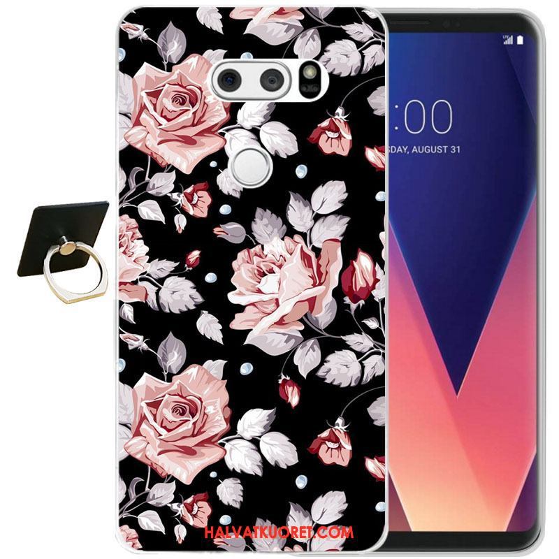 Lg V30 Kuoret Pehmeä Neste Kohokuviointi, Lg V30 Kuori Sarjakuva Suojaus