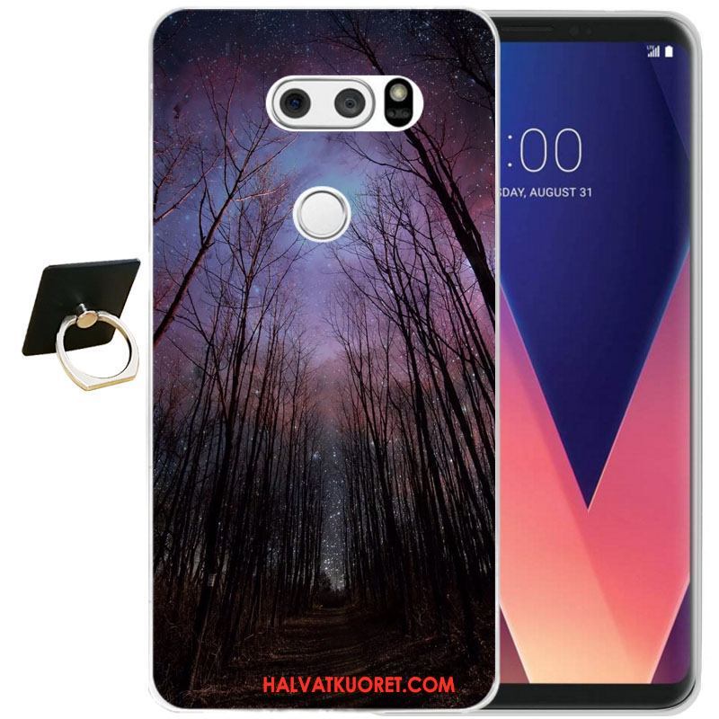 Lg V30 Kuoret Pehmeä Neste Kohokuviointi, Lg V30 Kuori Sarjakuva Suojaus