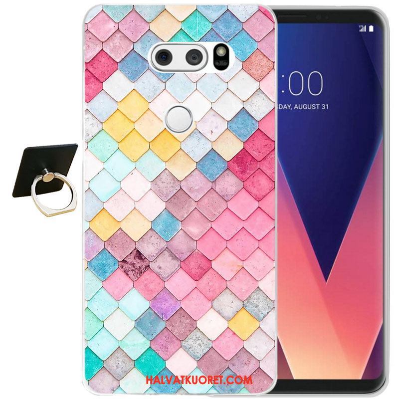 Lg V30 Kuoret Pehmeä Neste Kohokuviointi, Lg V30 Kuori Sarjakuva Suojaus