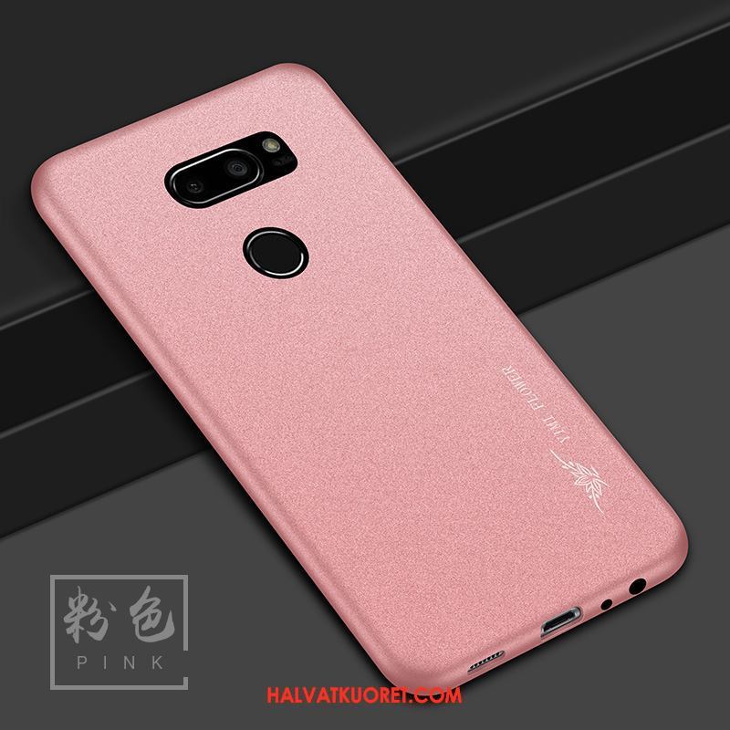 Lg V30 Kuoret Silikoni Puhelimen Kotelo, Lg V30 Kuori Pesty Suede Suojaus