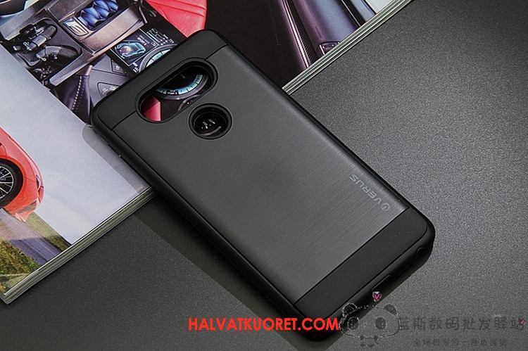 Lg V30 Kuoret Ultra Harmaa Suojaus, Lg V30 Kuori Pehmeä Neste Ohut