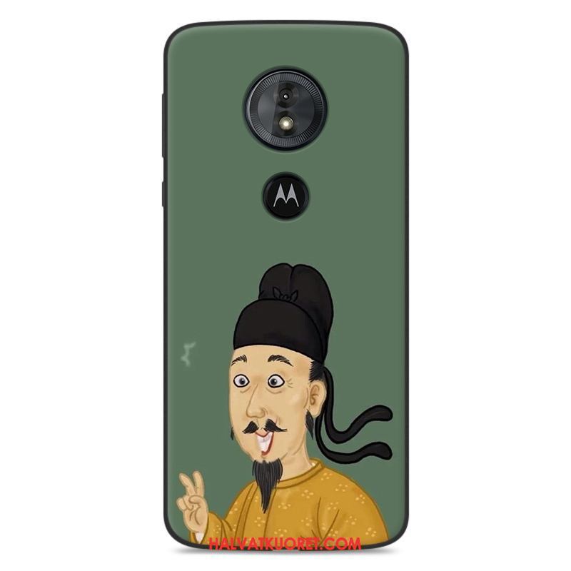 Moto E5 Kuoret Kotelo Suojaus Keltainen, Moto E5 Kuori Rakastunut Pehmeä Neste