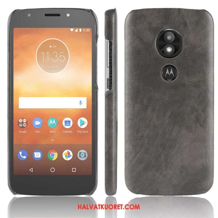Moto E5 Kuoret Kova Vuosikerta Suojaus, Moto E5 Kuori Nahka Murtumaton