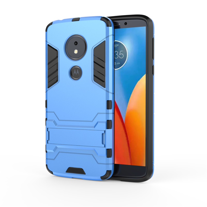 Moto E5 Kuoret Laivasto Tuki Sininen, Moto E5 Kuori Kotelo Suojaus