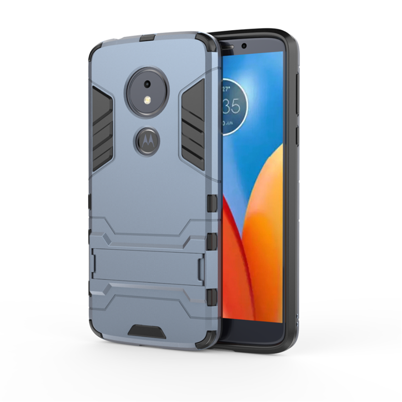 Moto E5 Kuoret Laivasto Tuki Sininen, Moto E5 Kuori Kotelo Suojaus