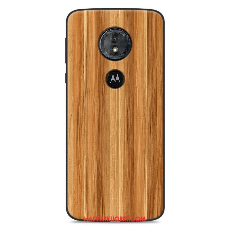 Moto E5 Kuoret Luova All Inclusive Sininen, Moto E5 Kuori Murtumaton Kukkakuvio