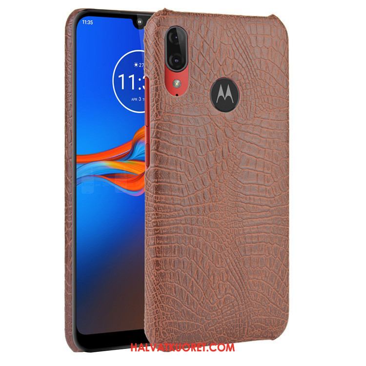 Moto E6 Plus Kuoret Trendi Musta Puhelimen, Moto E6 Plus Kuori Kotelo Suojaus