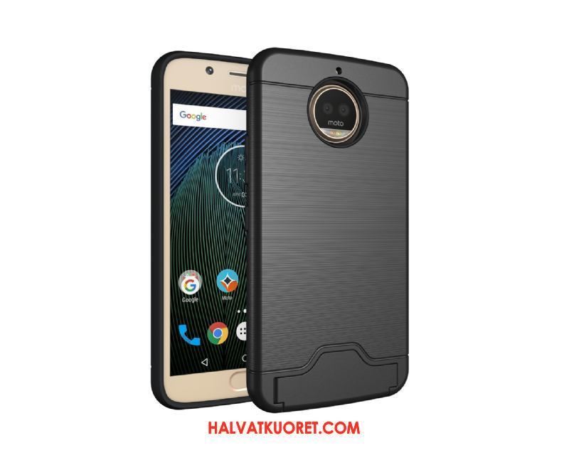 Moto G5s Plus Kuoret Tuki Johdin Kotelo, Moto G5s Plus Kuori Vihreä