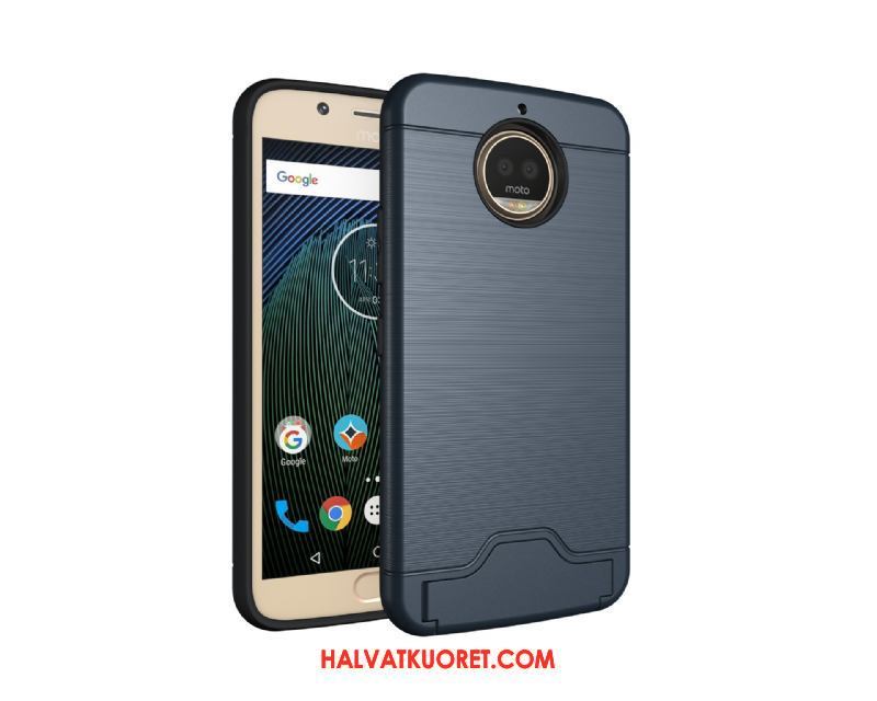 Moto G5s Plus Kuoret Tuki Johdin Kotelo, Moto G5s Plus Kuori Vihreä