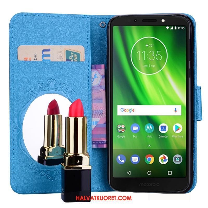 Moto G6 Kuoret All Inclusive Murtumaton, Moto G6 Kuori Puhelimen Nahkakotelo