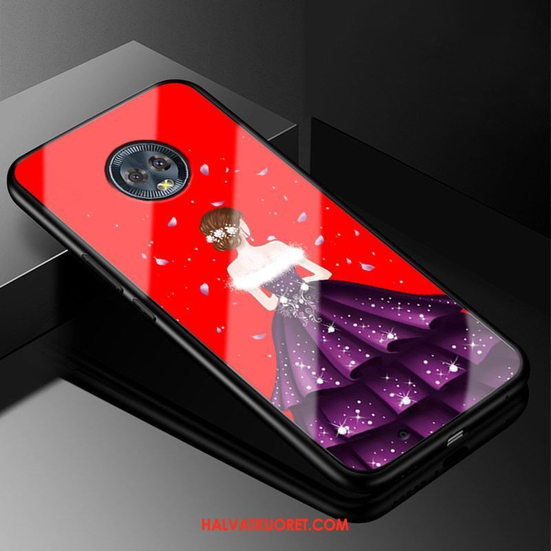 Moto G6 Kuoret Puhelimen Luova Kova, Moto G6 Kuori Persoonallisuus Lasi