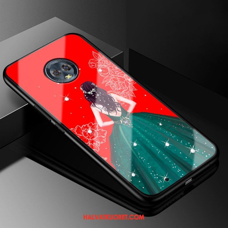 Moto G6 Kuoret Puhelimen Luova Kova, Moto G6 Kuori Persoonallisuus Lasi