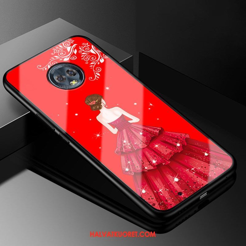 Moto G6 Kuoret Puhelimen Luova Kova, Moto G6 Kuori Persoonallisuus Lasi