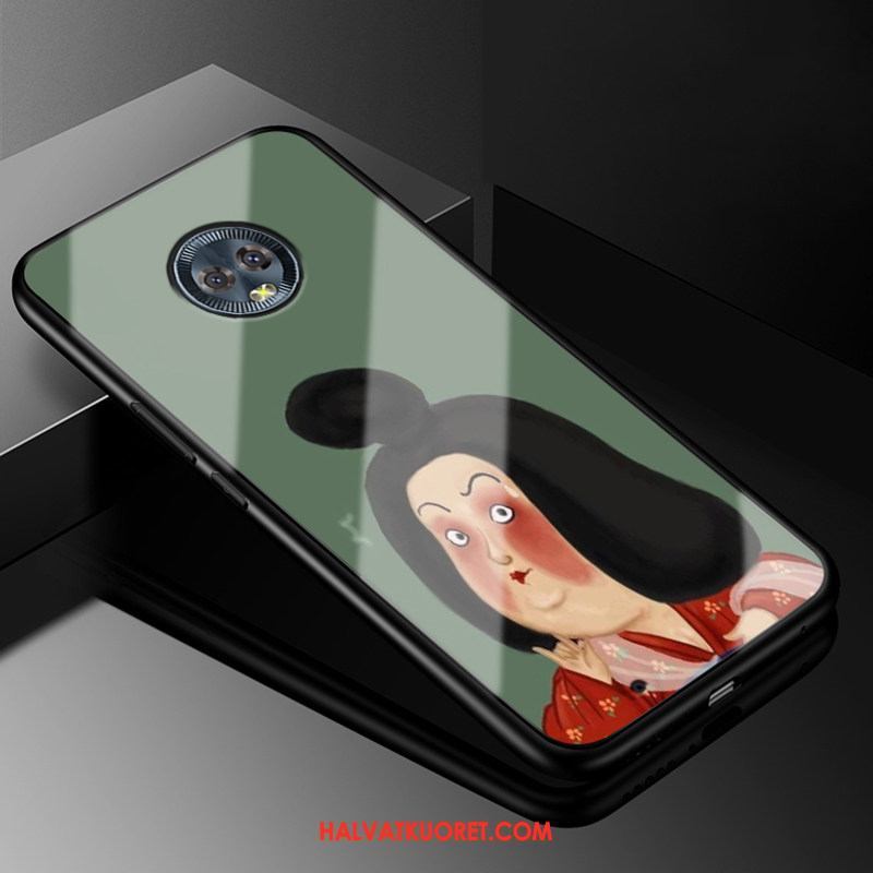 Moto G6 Kuoret Puhelimen Suojaus Kotelo, Moto G6 Kuori Lasi Rakastunut