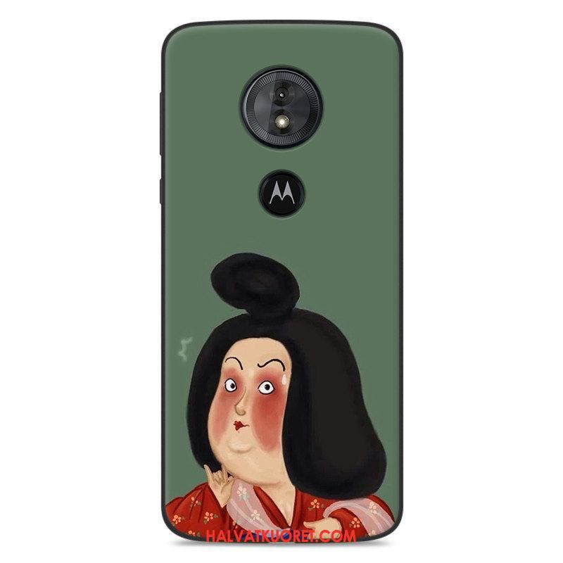 Moto G6 Play Kuoret Harmaa Murtumaton, Moto G6 Play Kuori Pehmeä Neste Puhelimen