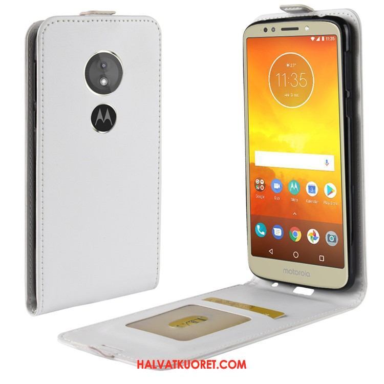 Moto G6 Play Kuoret Kotelo Puhelimen, Moto G6 Play Kuori Nahkakotelo Suojaus Braun