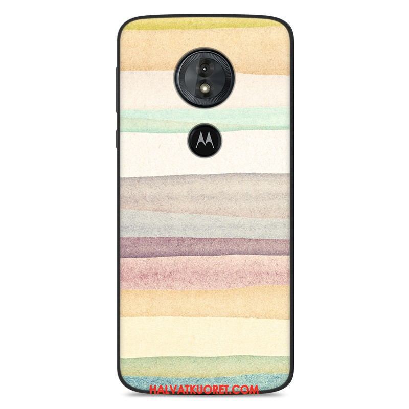 Moto G6 Play Kuoret Kotelo Puhelimen Persoonallisuus, Moto G6 Play Kuori Suojaus Beige