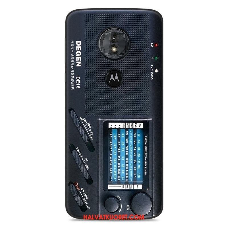 Moto G6 Play Kuoret Puhelimen Luova Silikoni, Moto G6 Play Kuori Punainen All Inclusive