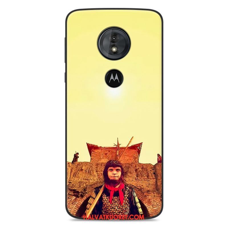 Moto G6 Play Kuoret Puhelimen Murtumaton, Moto G6 Play Kuori Luova Keltainen Beige