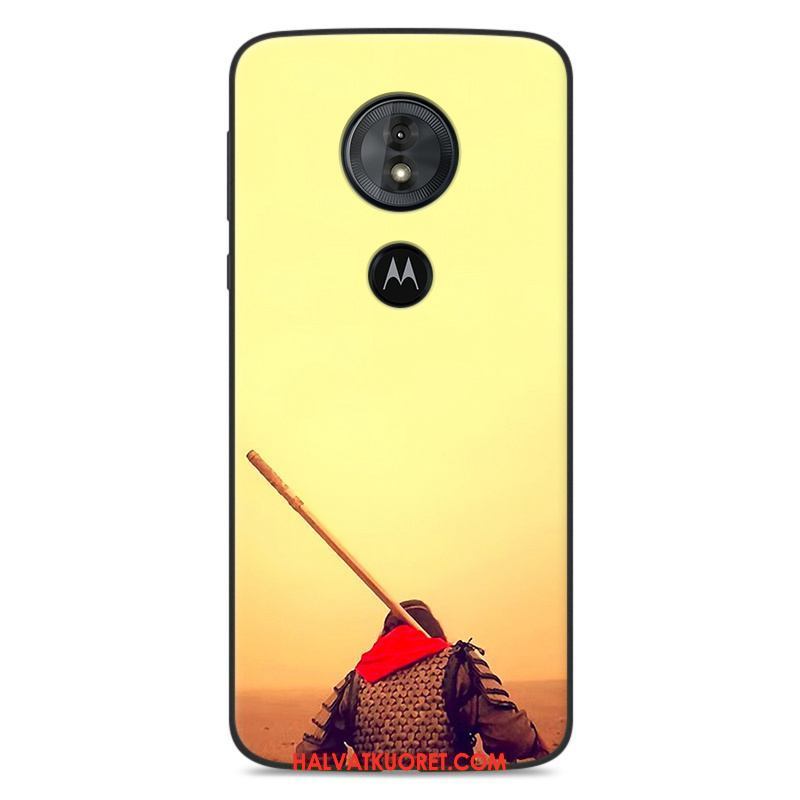 Moto G6 Play Kuoret Puhelimen Murtumaton, Moto G6 Play Kuori Luova Keltainen Beige