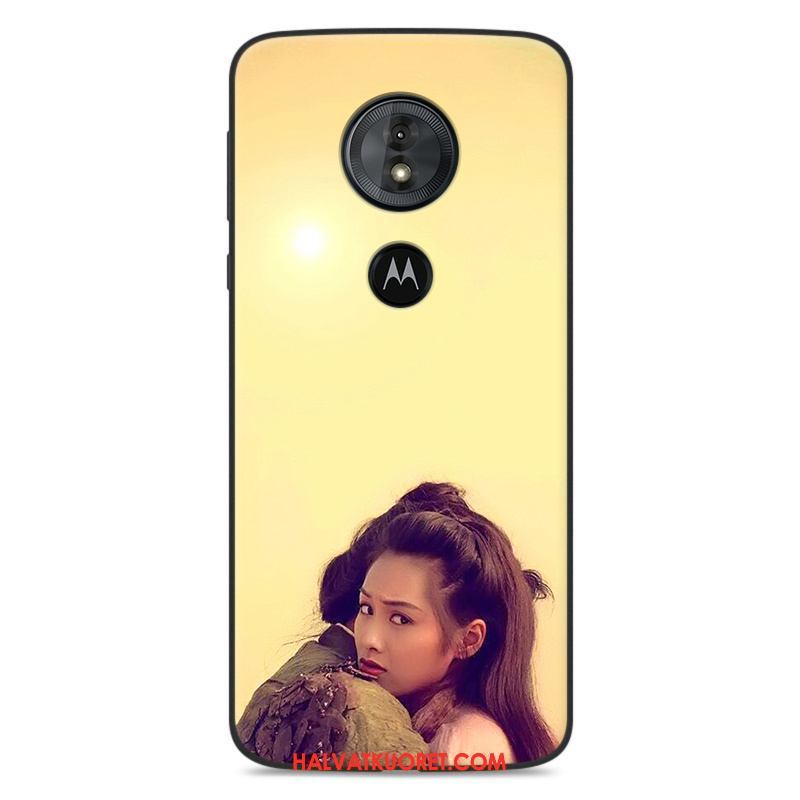 Moto G6 Play Kuoret Puhelimen Murtumaton, Moto G6 Play Kuori Luova Keltainen Beige