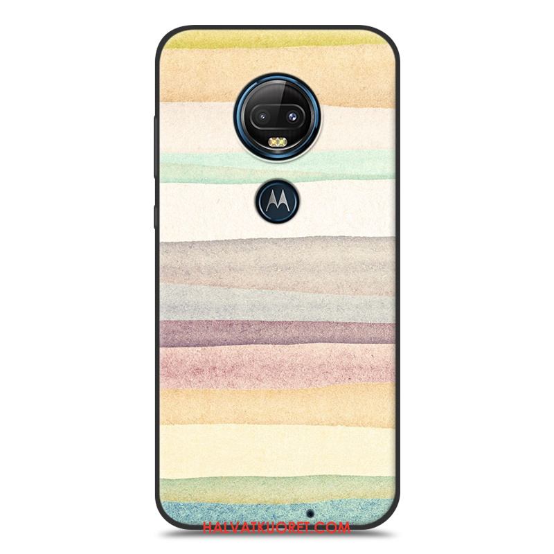 Moto G7 Kuoret Pehmeä Neste All Inclusive, Moto G7 Kuori Kotelo Suojaus