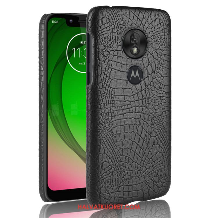 Moto G7 Play Kuoret Luova Musta Murtumaton, Moto G7 Play Kuori Liiketoiminta Kotelo