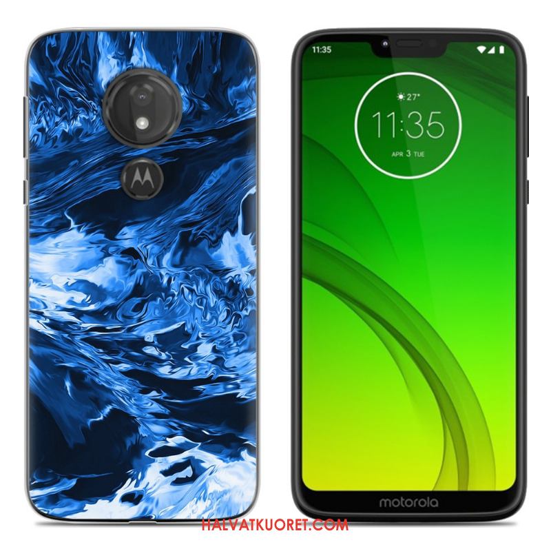 Moto G7 Play Kuoret Maalaus Murtumaton Suojaus, Moto G7 Play Kuori Kotelo Puhelimen