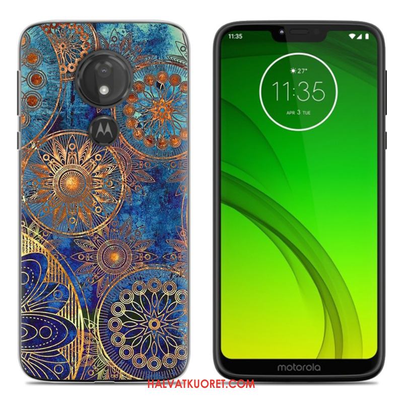 Moto G7 Play Kuoret Maalaus Murtumaton Suojaus, Moto G7 Play Kuori Kotelo Puhelimen