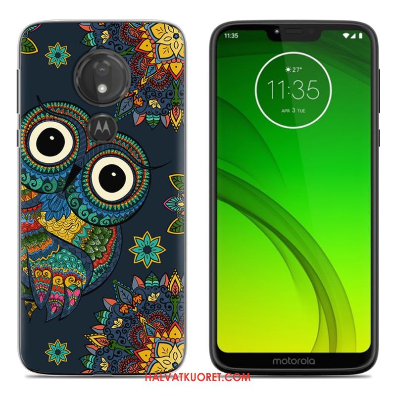 Moto G7 Play Kuoret Maalaus Murtumaton Suojaus, Moto G7 Play Kuori Kotelo Puhelimen