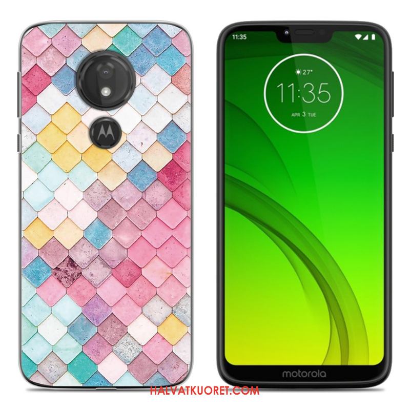 Moto G7 Play Kuoret Maalaus Murtumaton Suojaus, Moto G7 Play Kuori Kotelo Puhelimen