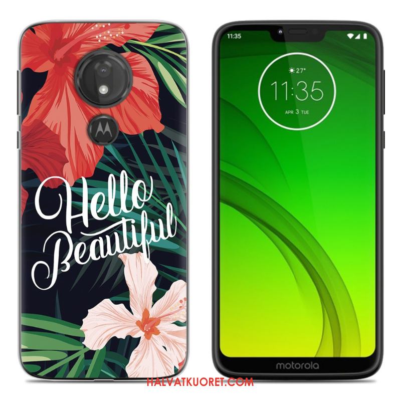 Moto G7 Play Kuoret Maalaus Murtumaton Suojaus, Moto G7 Play Kuori Kotelo Puhelimen