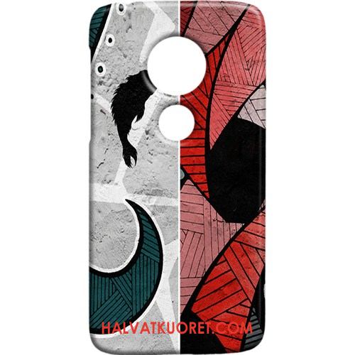 Moto G7 Play Kuoret Pesty Suede Suojaus Tuuli, Moto G7 Play Kuori Punainen Hip-hop