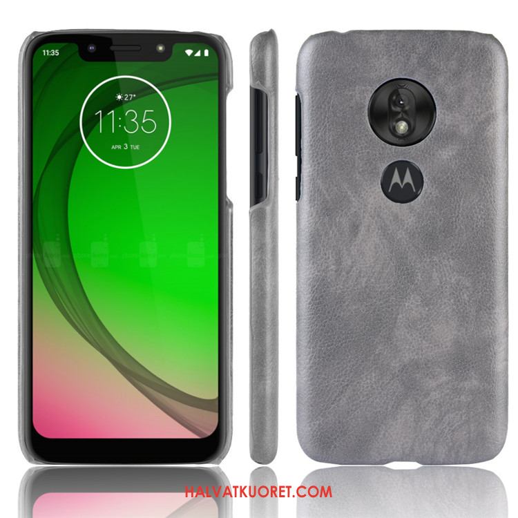 Moto G7 Play Kuoret Puhelimen Litsi, Moto G7 Play Kuori Kotelo Kukkakuvio