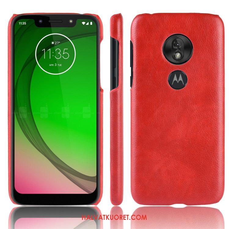 Moto G7 Play Kuoret Puhelimen Litsi, Moto G7 Play Kuori Kotelo Kukkakuvio