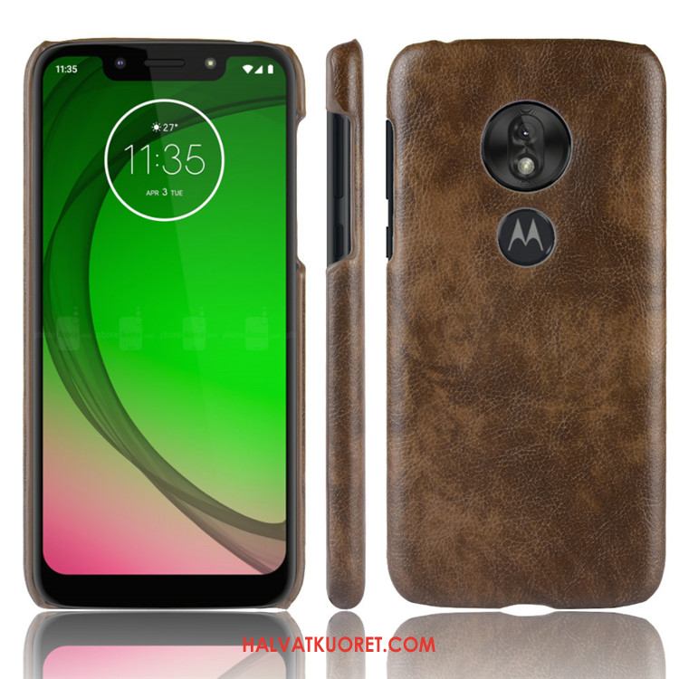 Moto G7 Play Kuoret Puhelimen Litsi, Moto G7 Play Kuori Kotelo Kukkakuvio