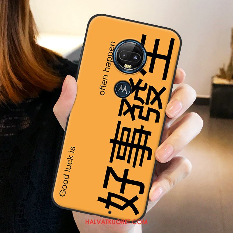 Moto G7 Plus Kuoret Puhelimen Suojaus Valkoinen, Moto G7 Plus Kuori Kotelo