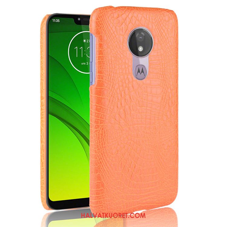 Moto G7 Power Kuoret Kotelo Suojaus, Moto G7 Power Kuori Musta Kova