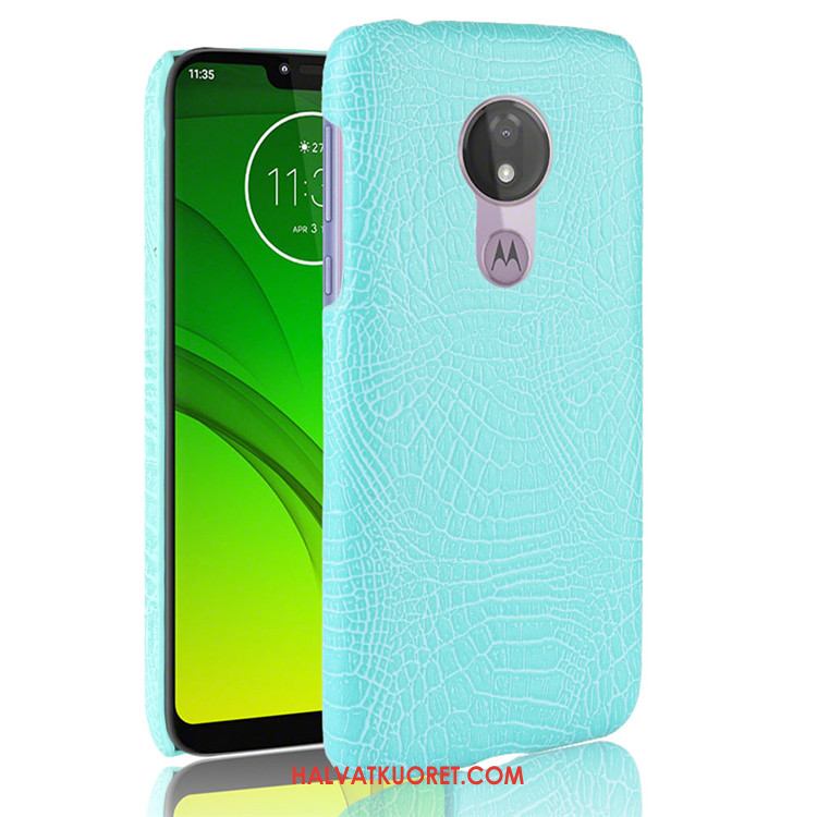 Moto G7 Power Kuoret Kotelo Suojaus, Moto G7 Power Kuori Musta Kova