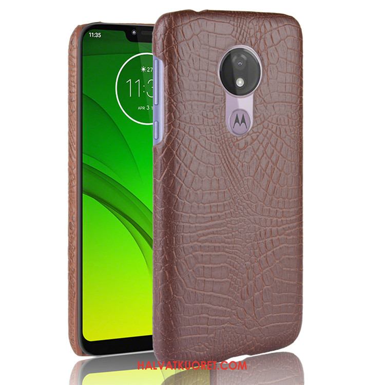 Moto G7 Power Kuoret Kotelo Suojaus, Moto G7 Power Kuori Musta Kova