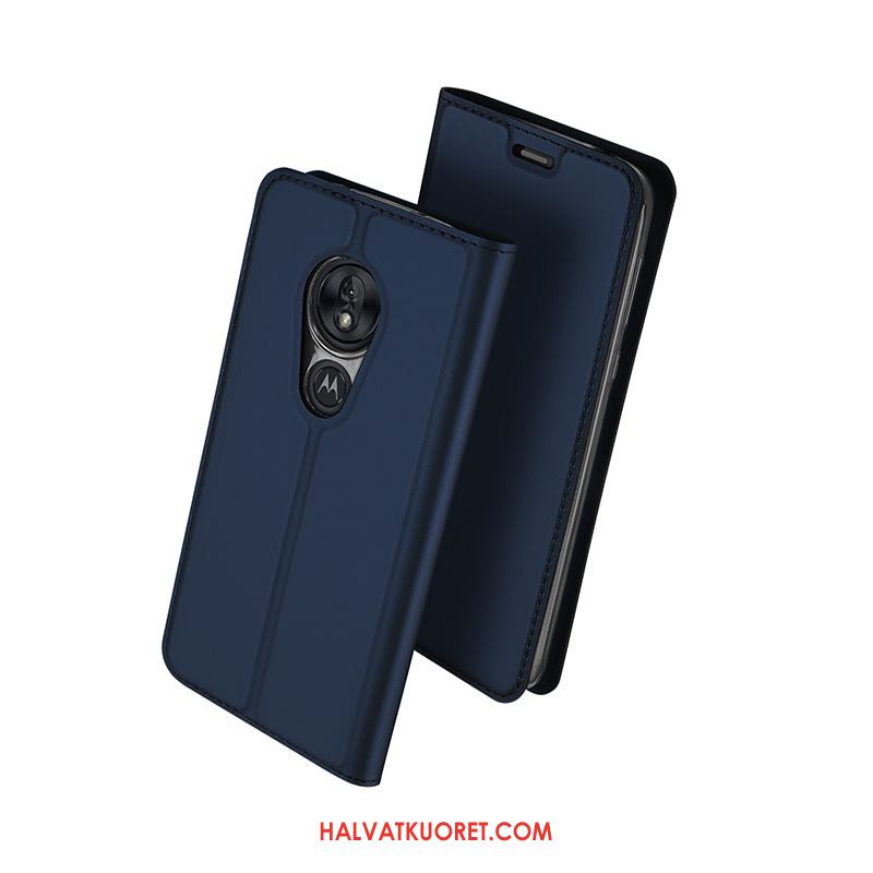 Moto G7 Power Kuoret Puhelimen Nahka Kotelo, Moto G7 Power Kuori Murtumaton