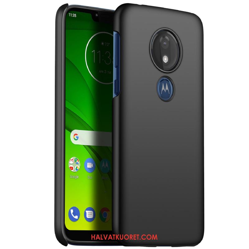 Moto G7 Power Kuoret Silkkinen Suojaus Kotelo, Moto G7 Power Kuori Kova Pesty Suede Beige