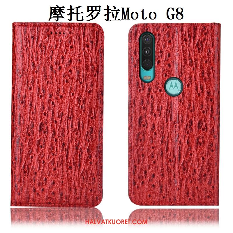 Moto G8 Kuoret Kotelo Puhelimen Murtumaton, Moto G8 Kuori All Inclusive Lintu